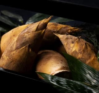 壺中庵の会席料理で使用される「たけのこ」